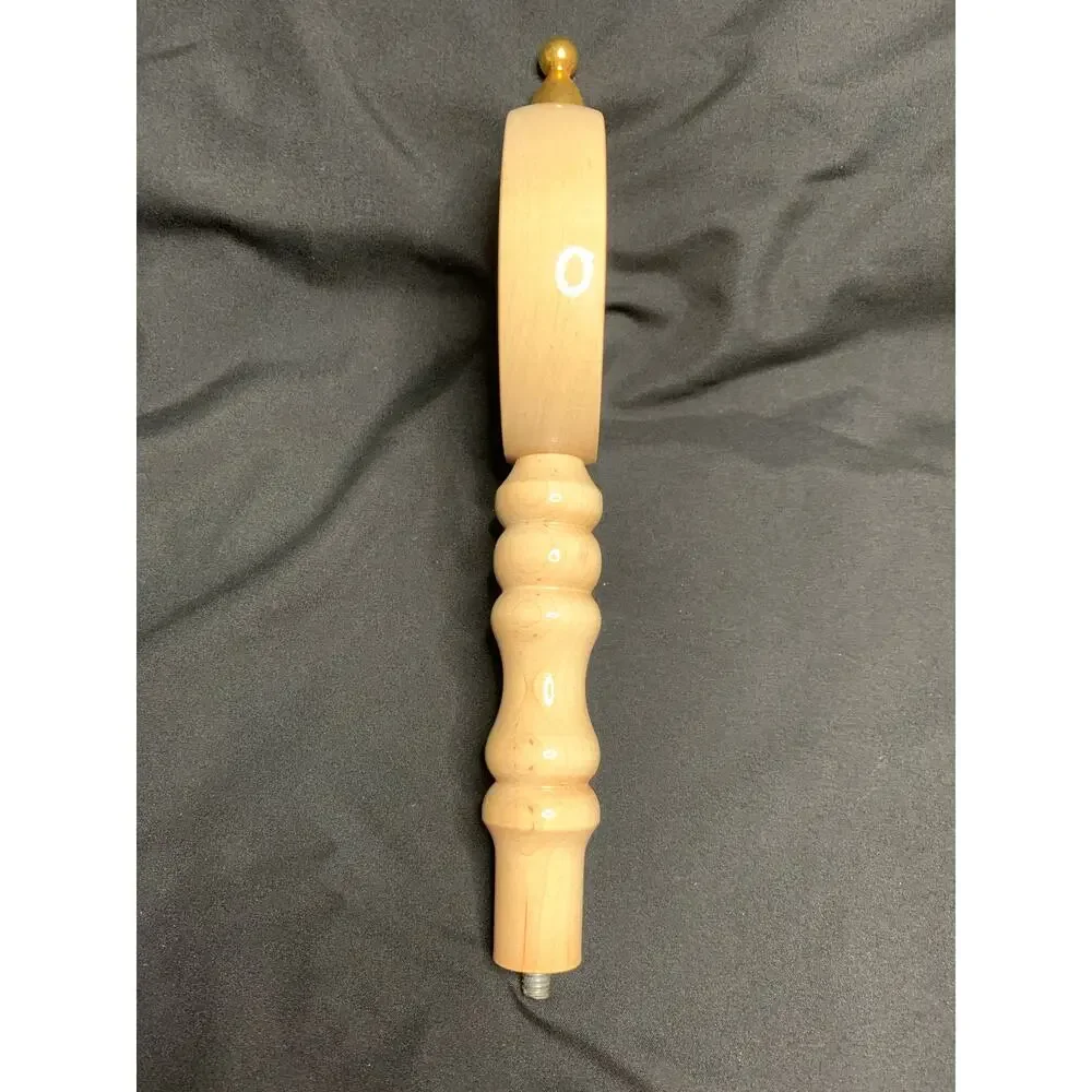 Beck's Oktoberfest Beer Tap Handle Wood Brass 12 Inch German Bar Keg Pull